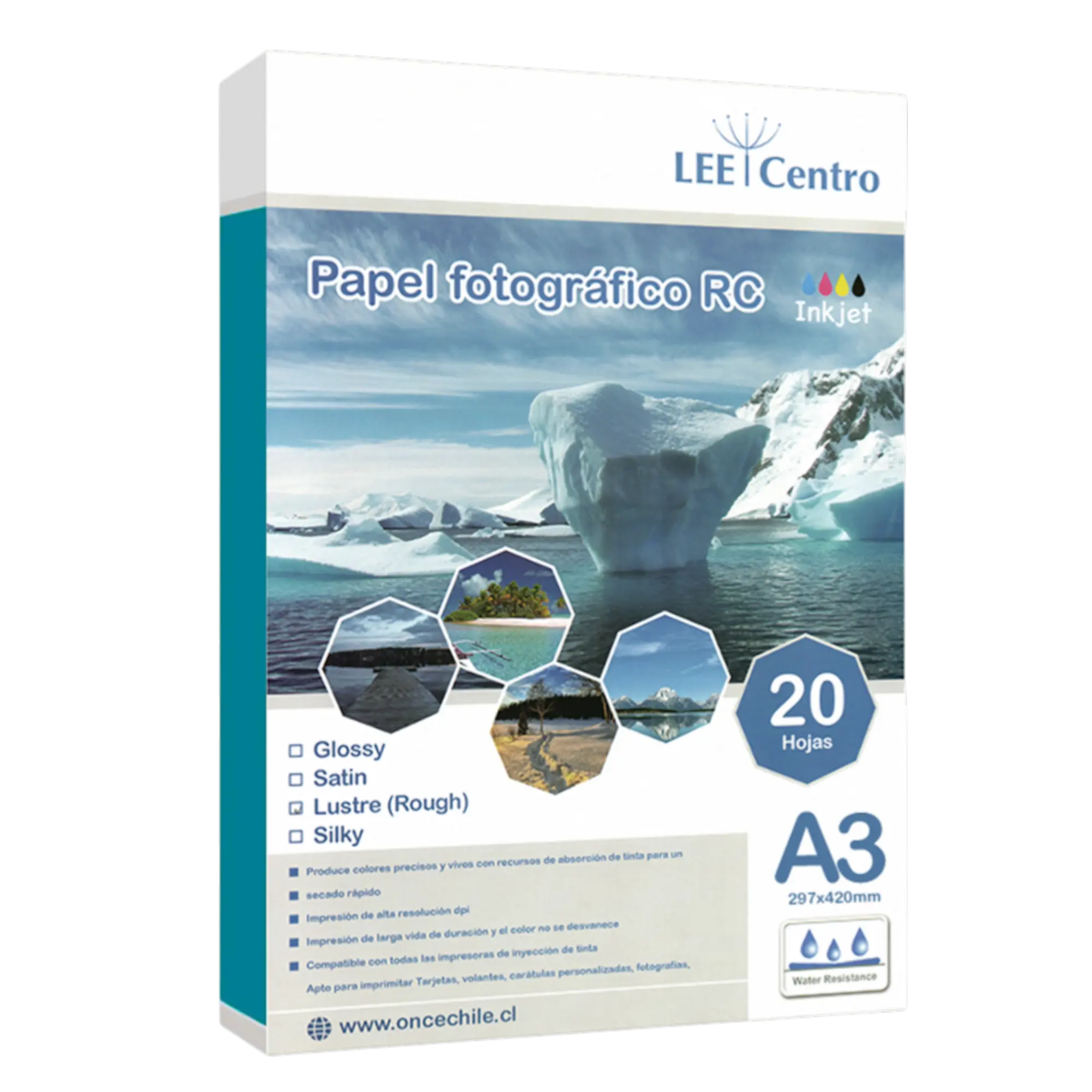 PAPEL RC A3 LUSTRE