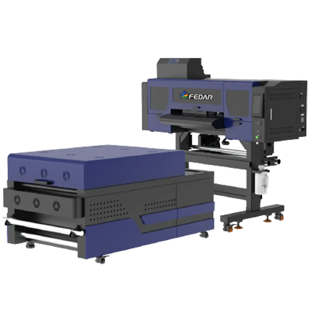 PLOTTER DTF FLUOR 60CM MODELO FD70 CUATRO CABEZALES I3200-A1